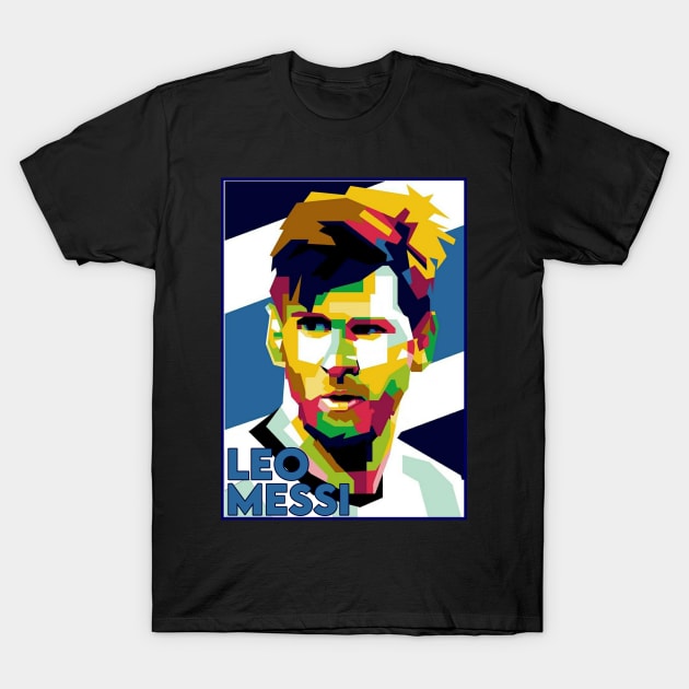 Leo Messi T-Shirt by WPAP46